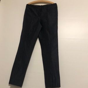 Giorgio Armani Blue Silk Work Pants Size 42IT
